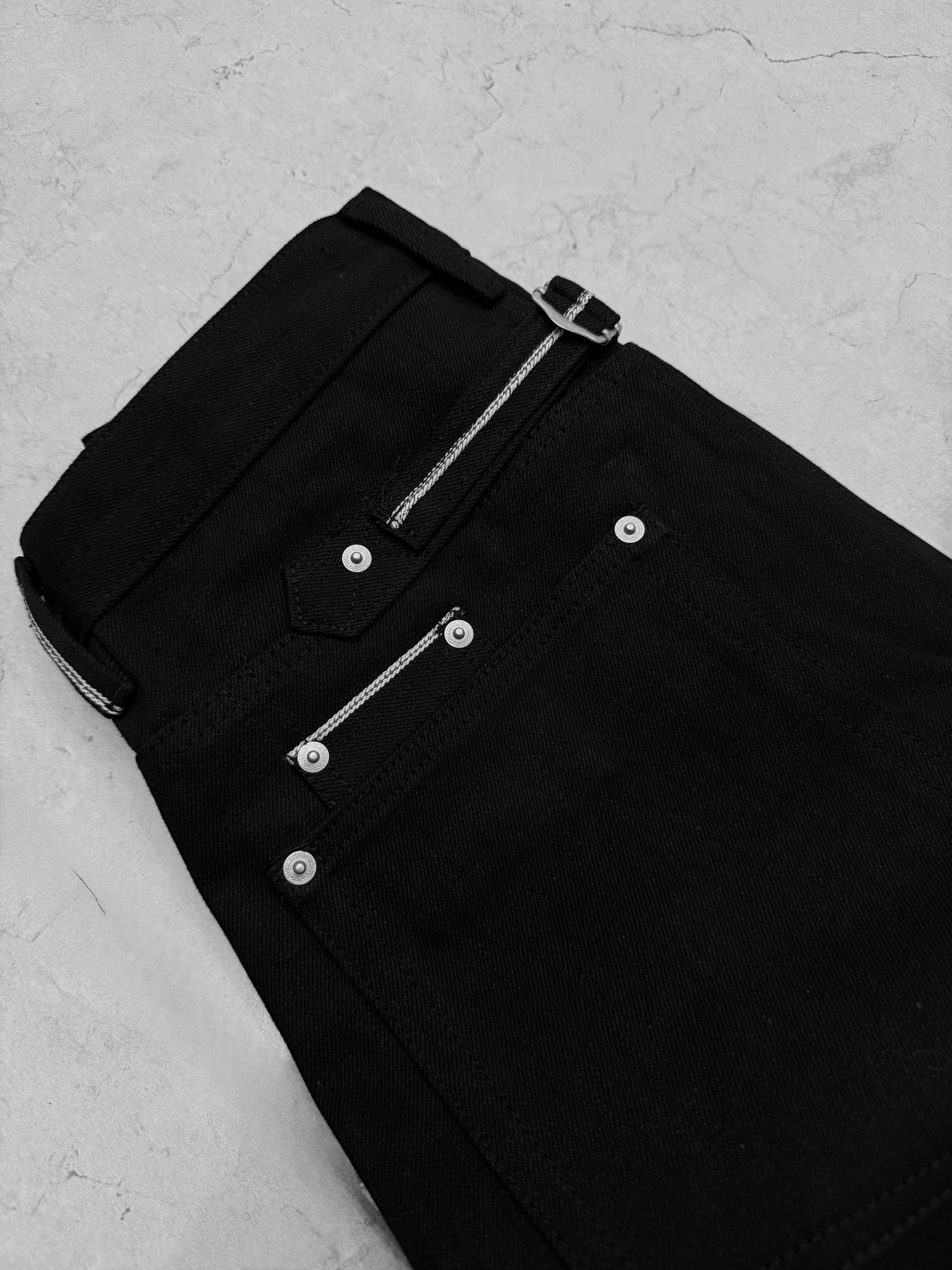 NULL FLARED SELVEDGE DENIM