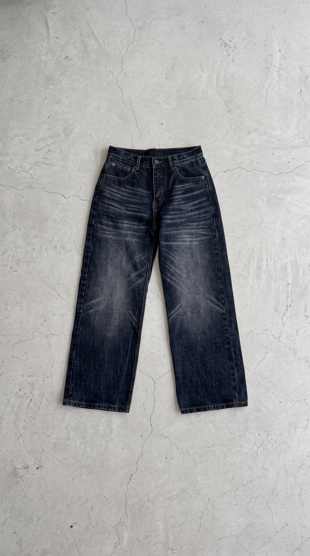 NULL INDIGO SELVEDGE FLARED DENIM