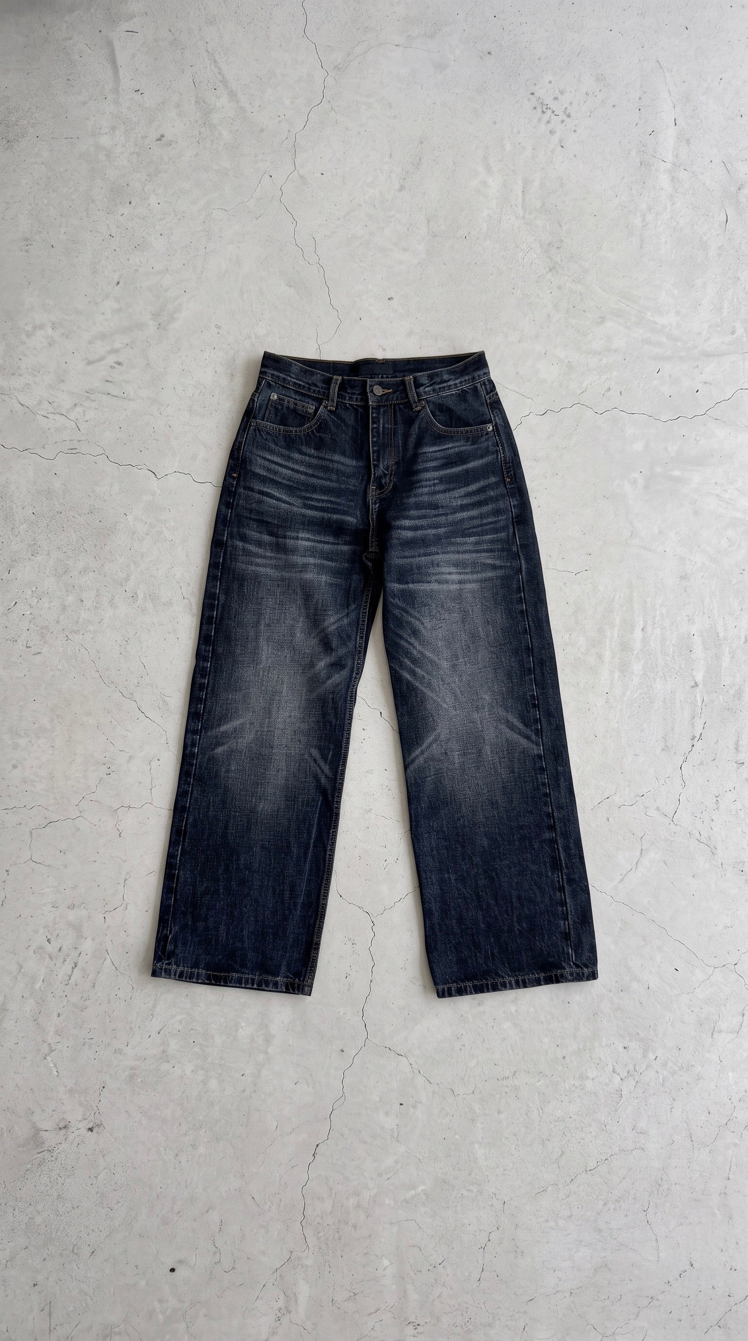 NULL INDIGO SELVEDGE FLARED DENIM