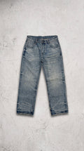 NULL POLKA DOT STRAIGHT SELVEDGE DENIM