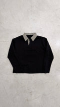 NULL COLLARED LONGSLEEVE