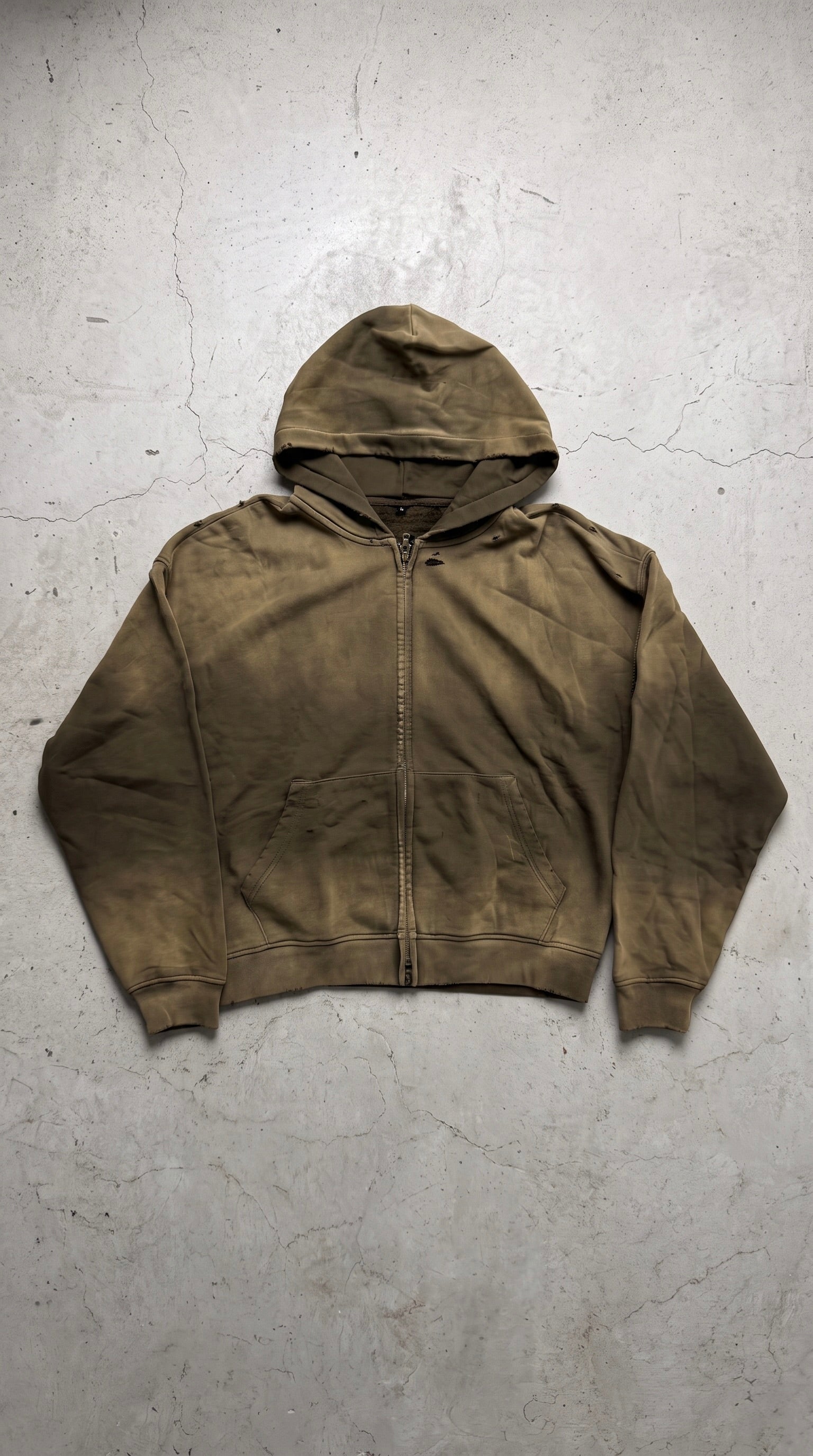 NULL FADED ZIP UP HOODIES