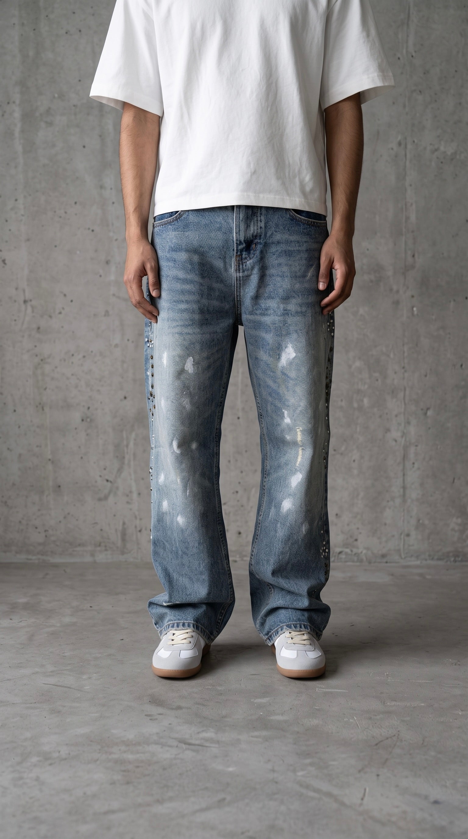 NULL PAINTER LOOSE DENIM