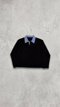 NULL COLLARED LONGSLEEVE
