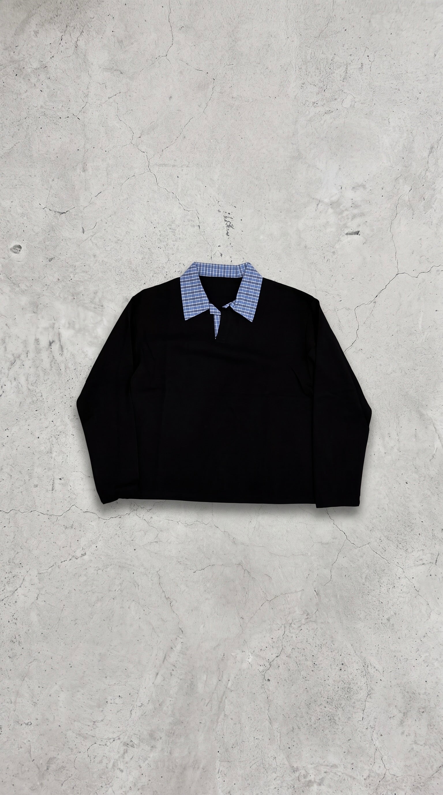 NULL COLLARED LONGSLEEVE