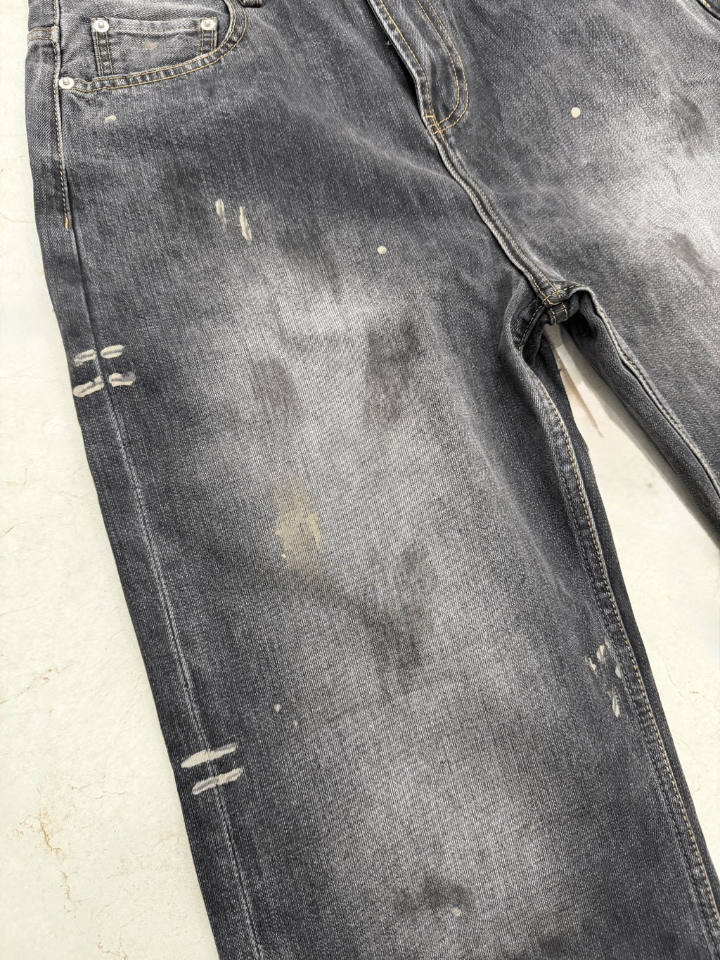 NULL BLACK PAINTER LOOSE DENIM