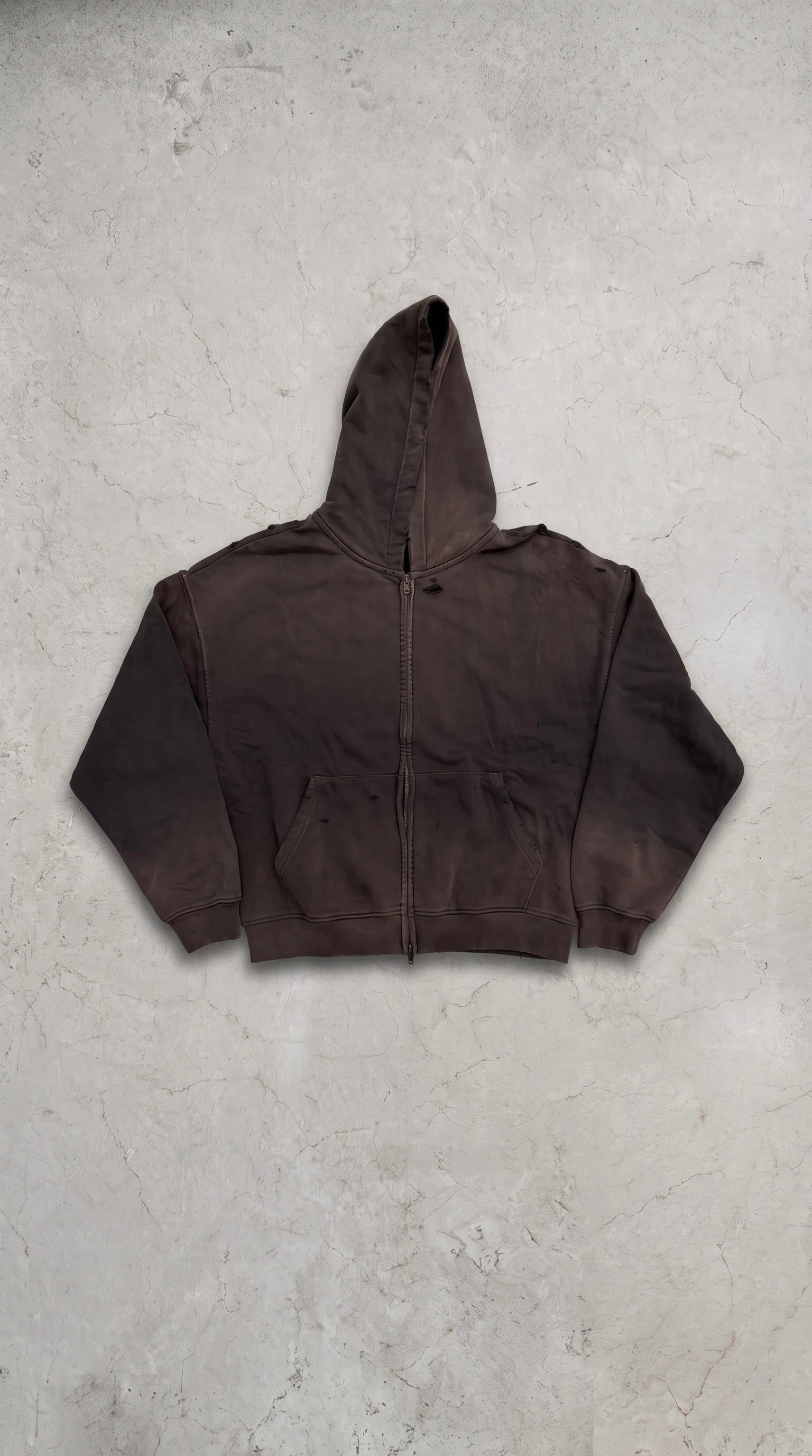 NULL FADED ZIP UP HOODIES