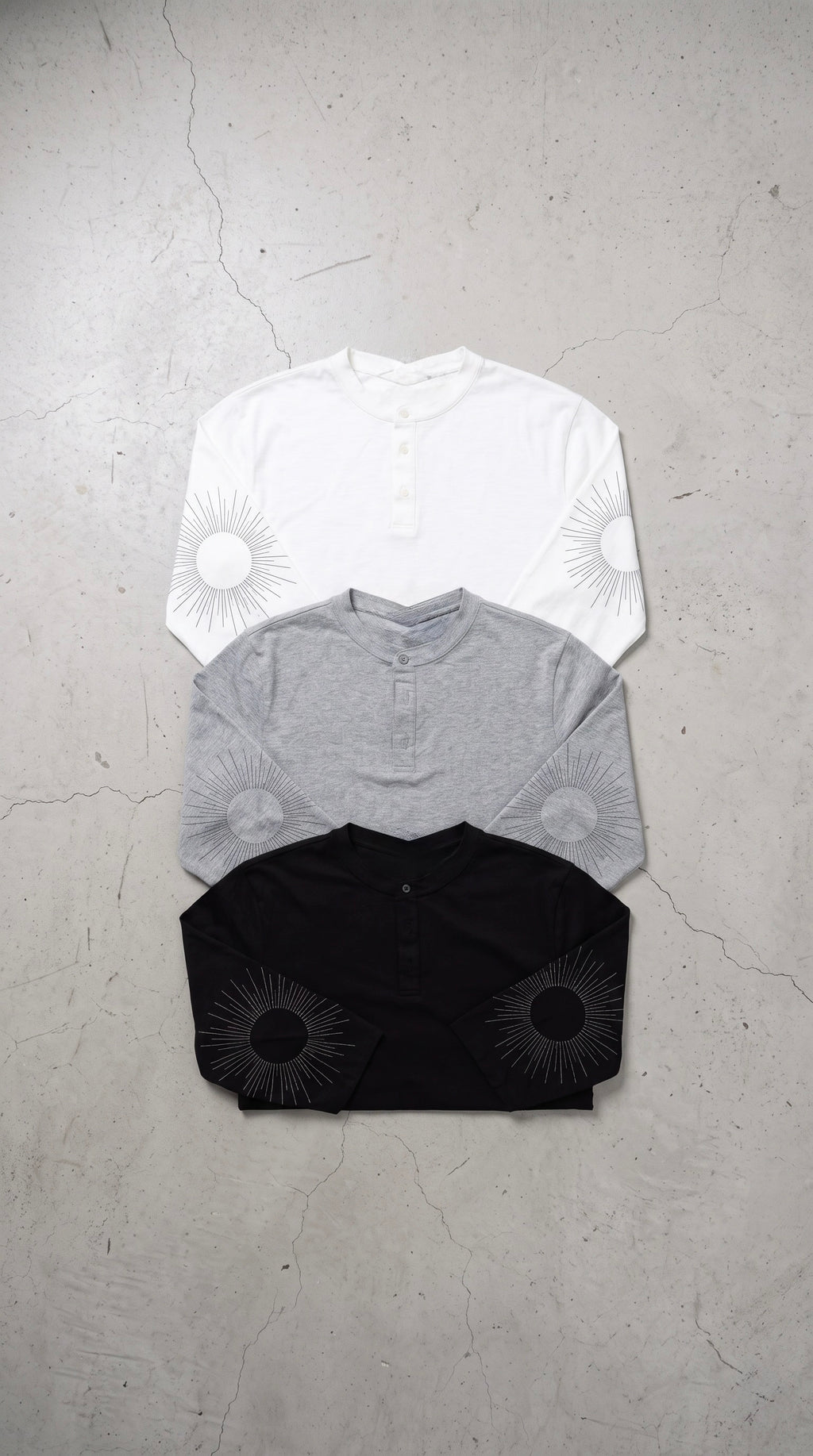 NULL PERFECT HENLEY LONGSLEEVE