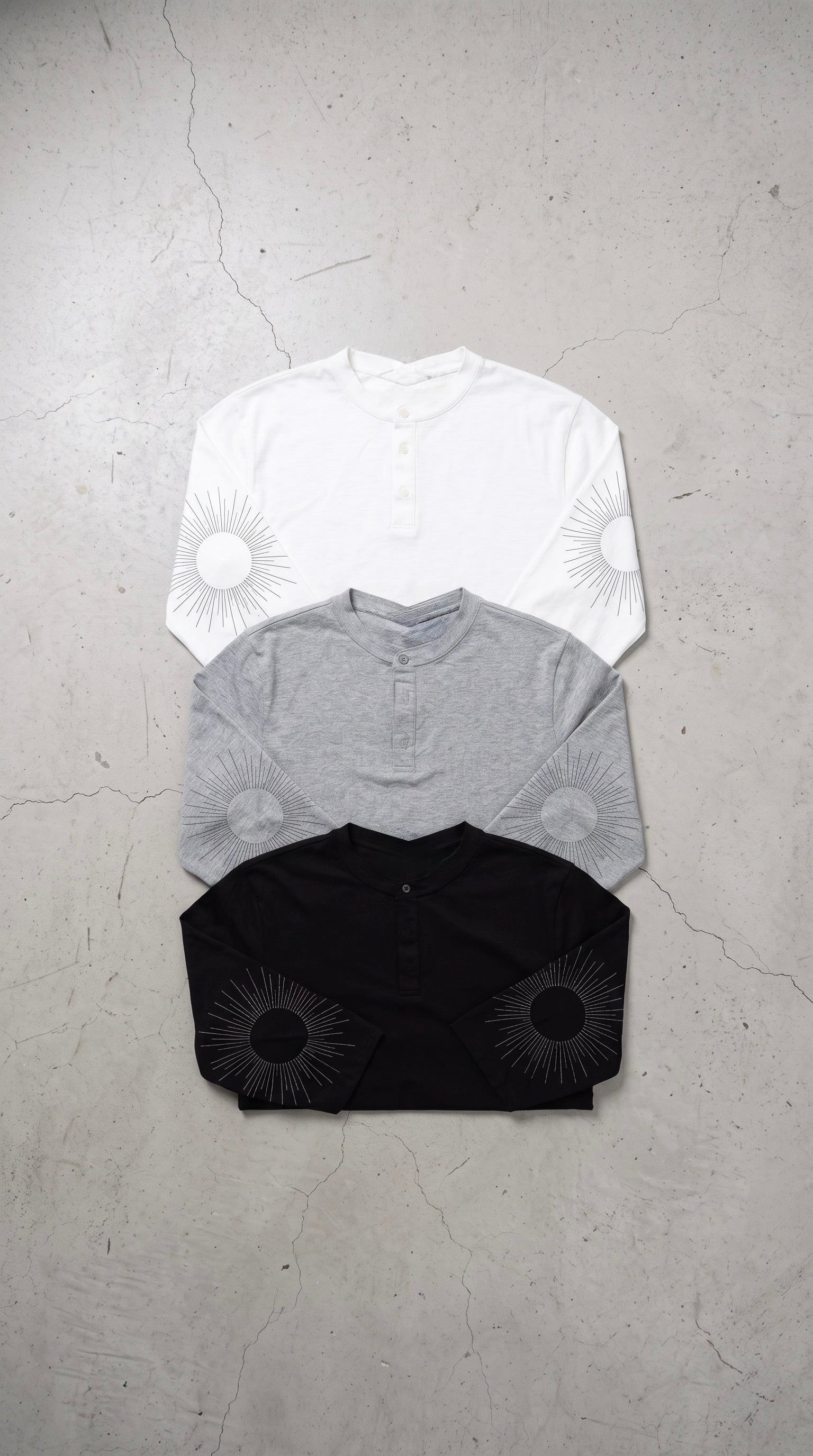 NULL PERFECT HENLEY LONGSLEEVE