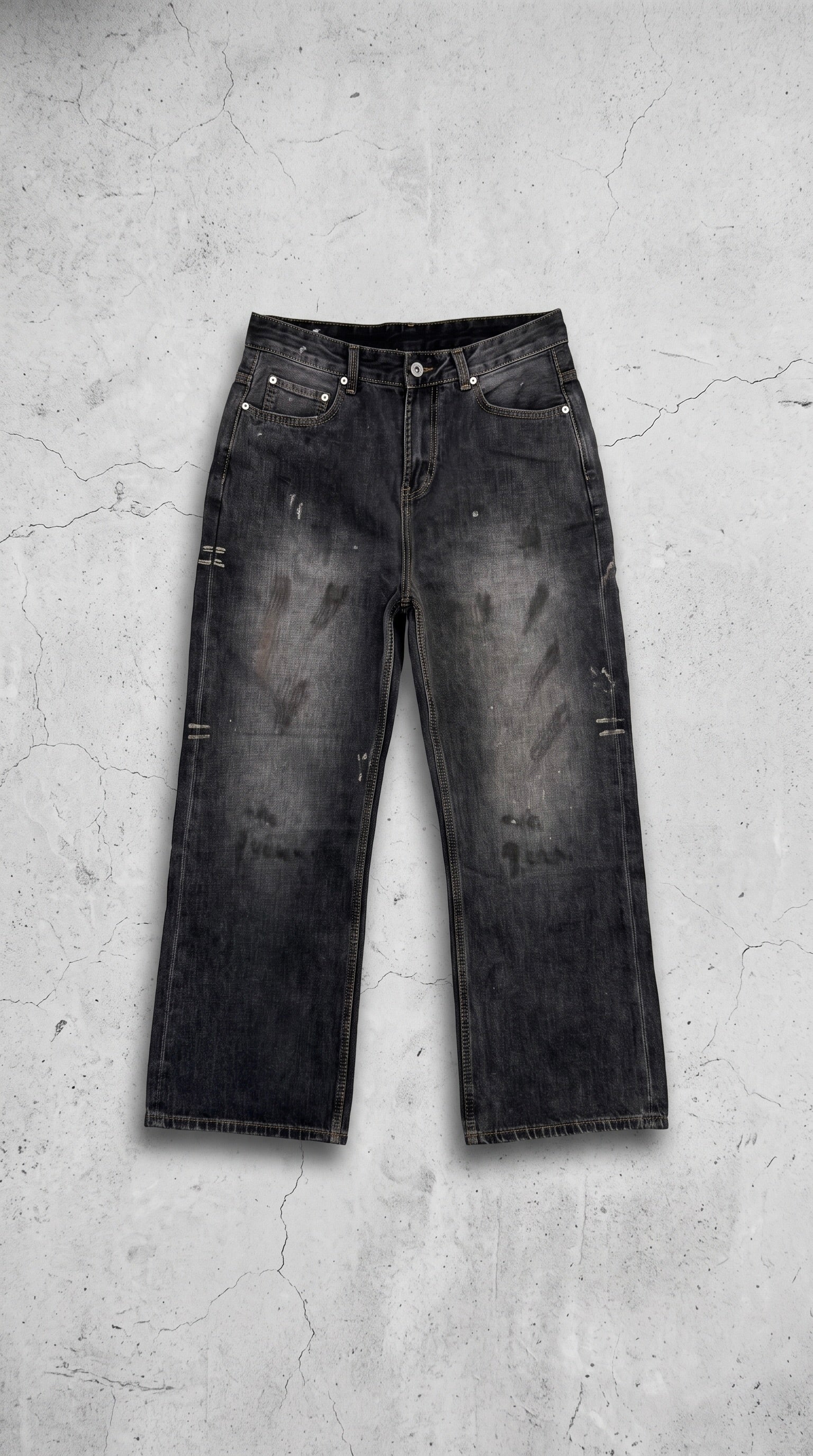 NULL BLACK PAINTER LOOSE DENIM