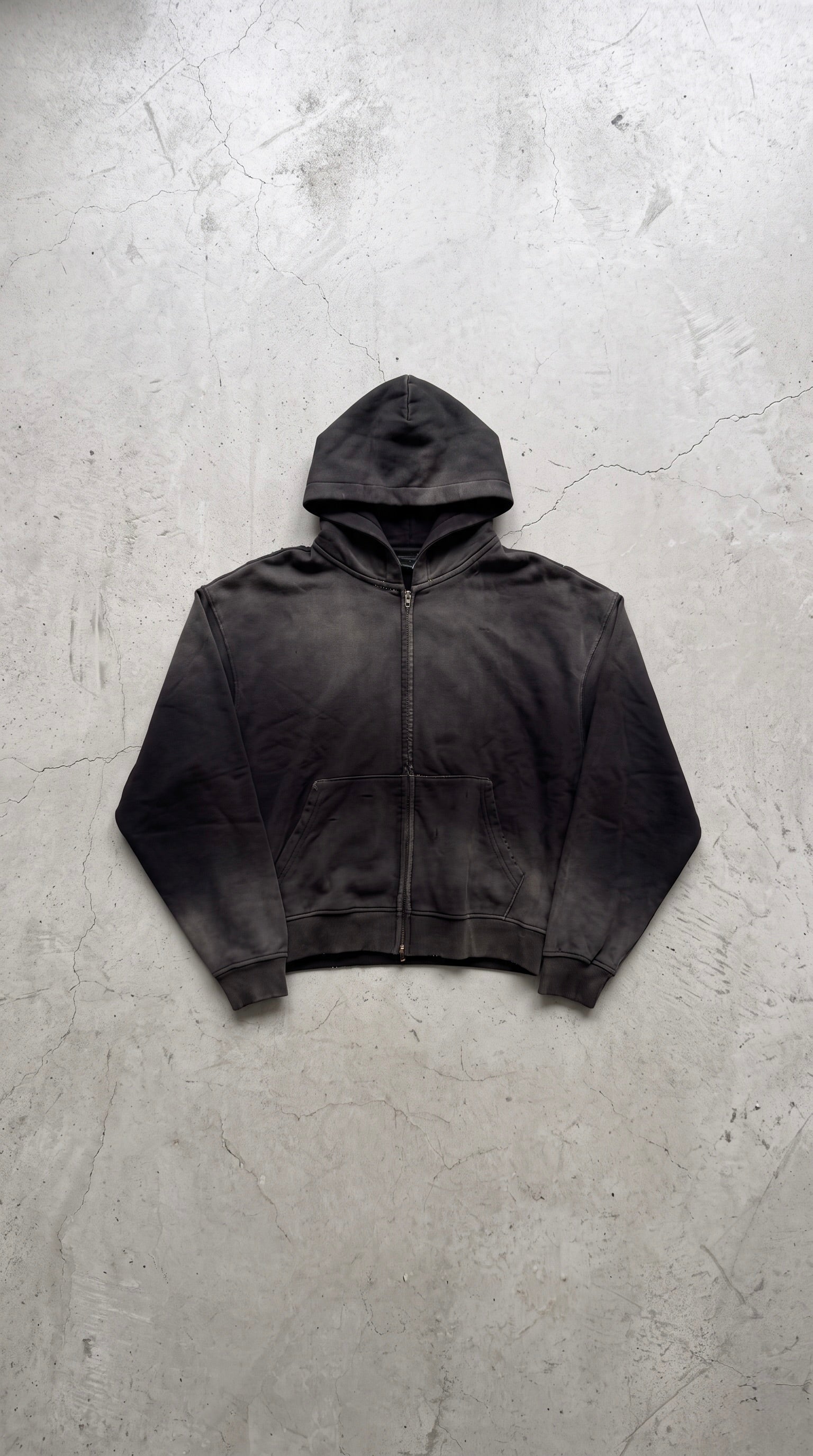 NULL FADED ZIP UP HOODIES