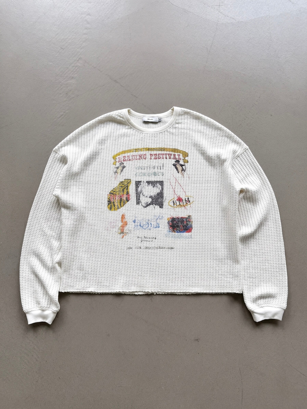 NULL WAFLLE KNIT LONGSLEEVE