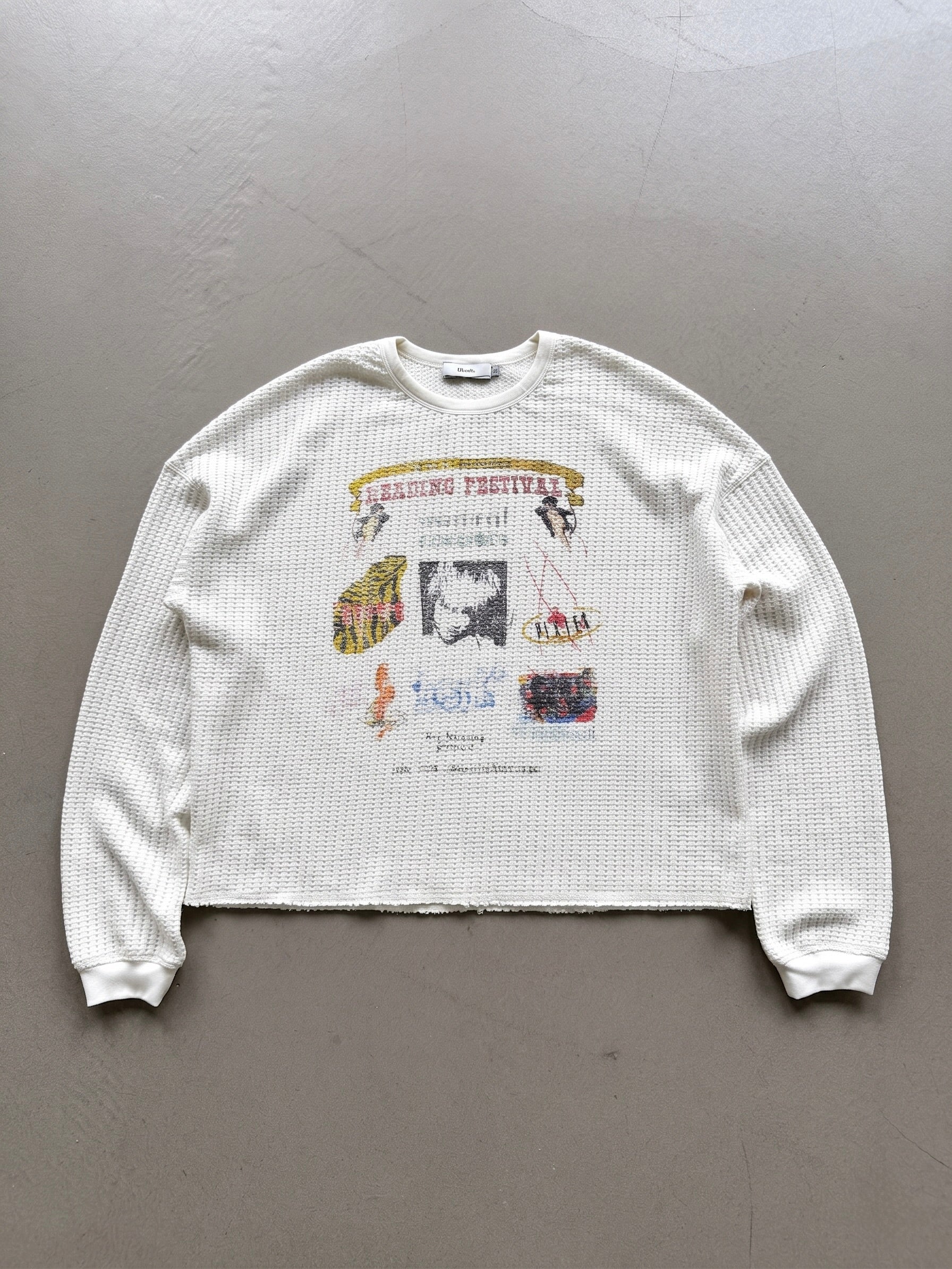 NULL WAFLLE KNIT LONGSLEEVE