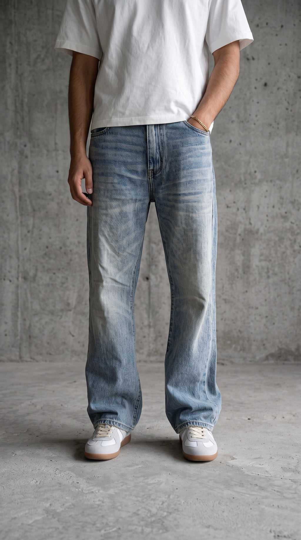 NULL LIGHT BLUE FLARED DENIM