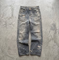 NULL DIGITAL PRINTED STRAIGHT LOOSE DENIM