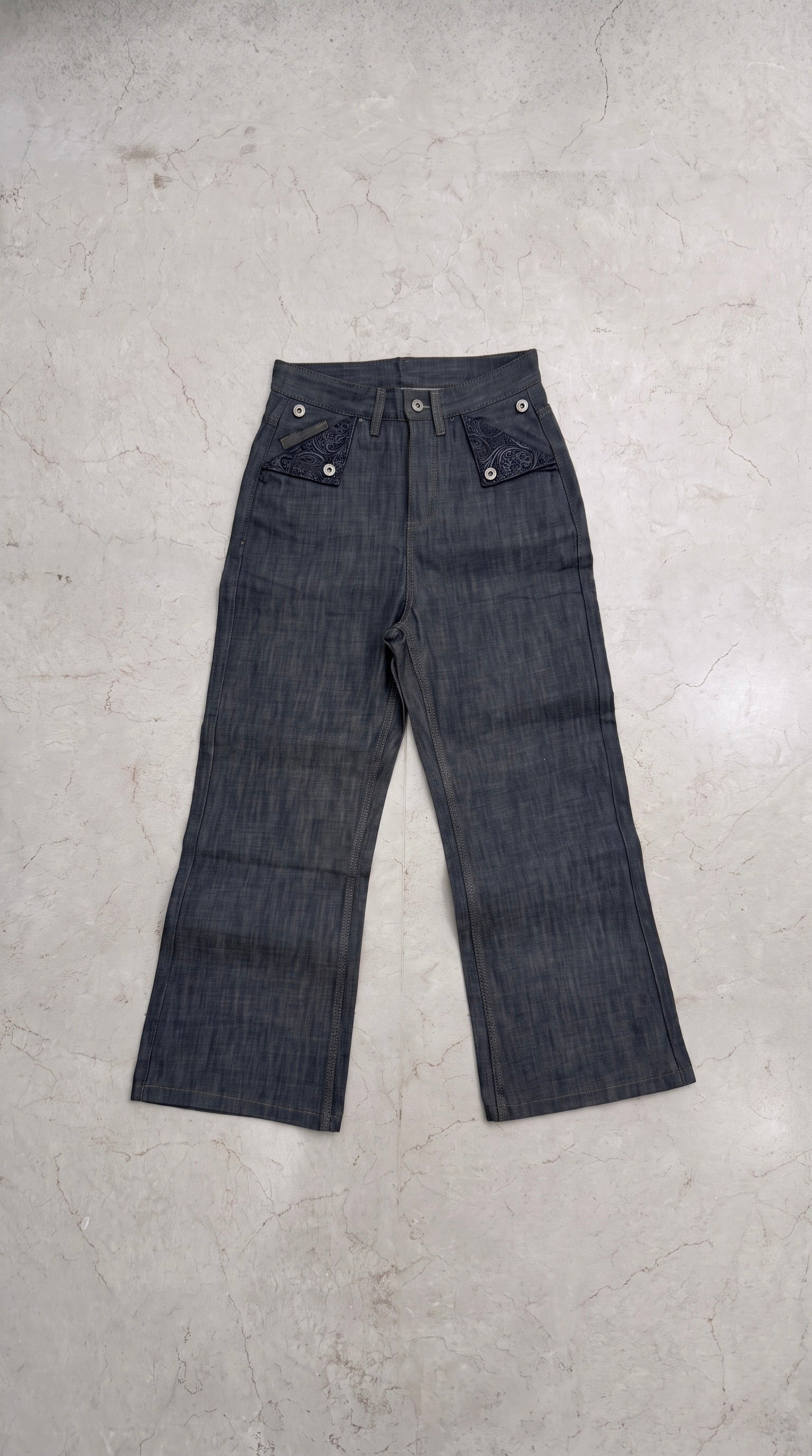 NULL POCKET FLAP DENIM