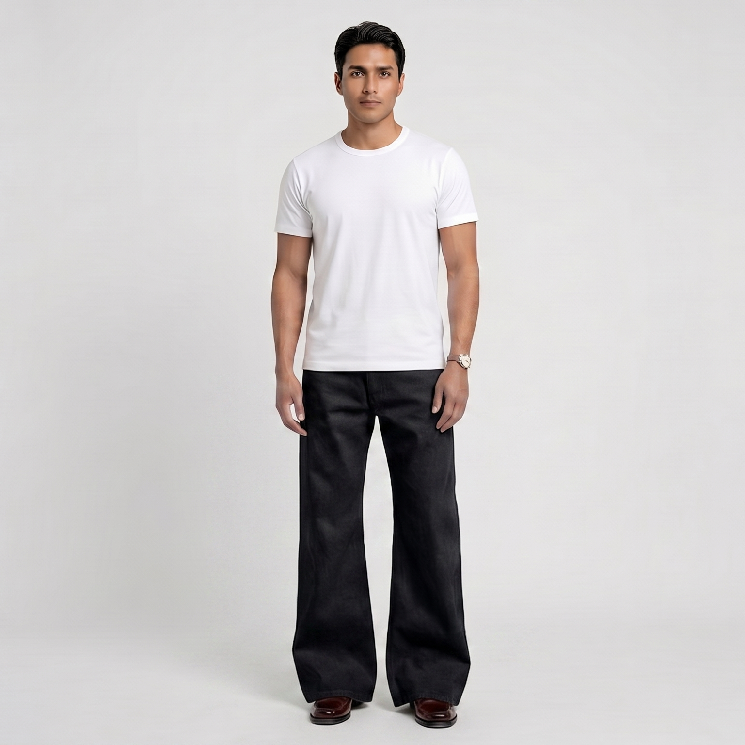 NULL FLARED SELVEDGE DENIM