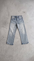 NULL LIGHT WASH STRAIGHT DENIM