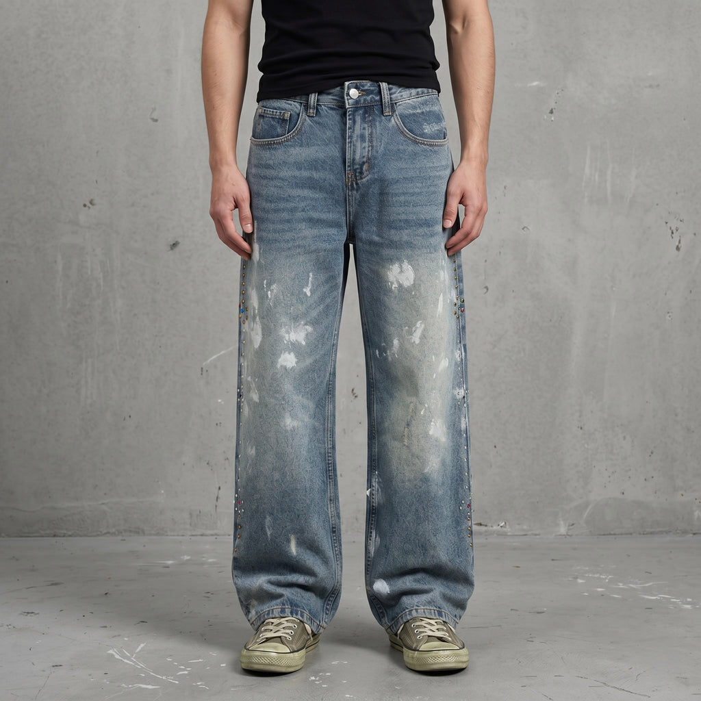 NULL PAINTER LOOSE DENIM