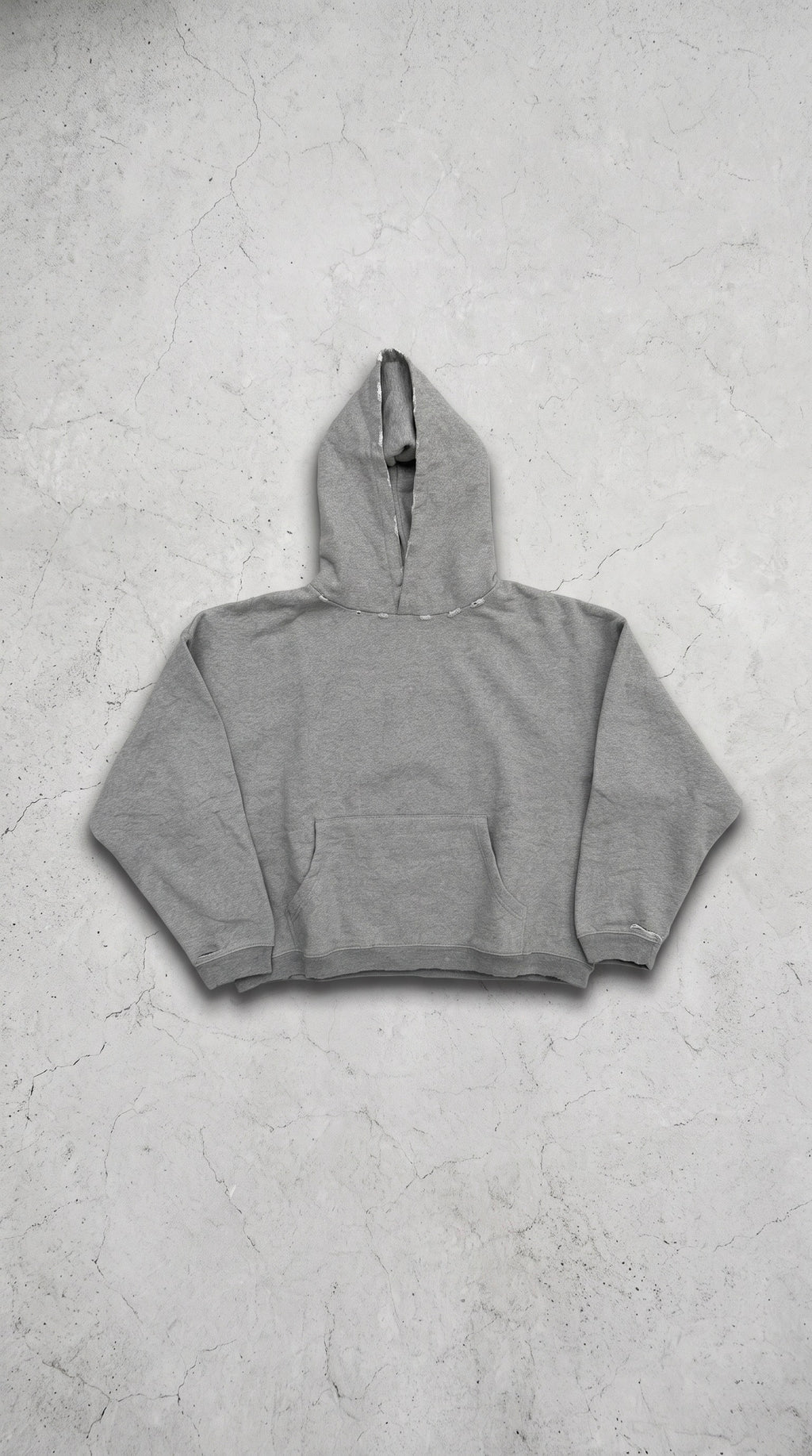 NULL DISTRESSED LOOSE HOODIE