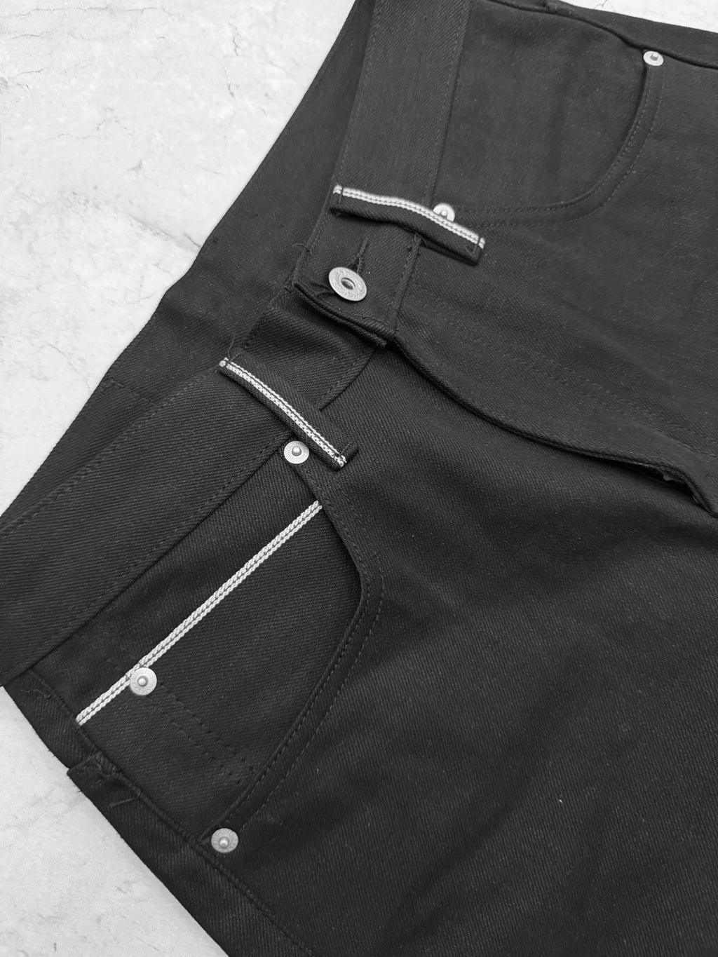 NULL FLARED SELVEDGE DENIM